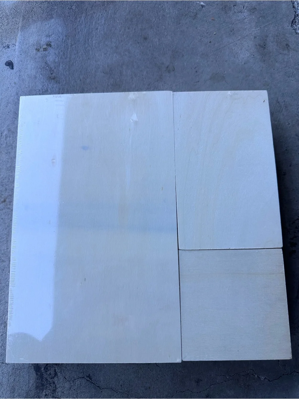Wood Drawer Bin Organizer - Cream Wood Finish